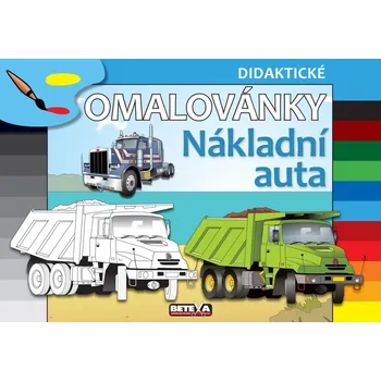 omalovánky Nákladní auta