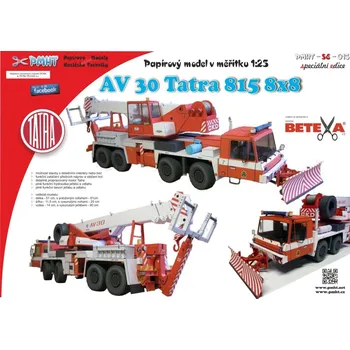 Plastikový model Tatra 815 AV30 8x8