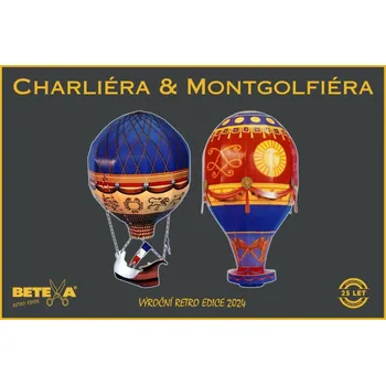 Plastikový model Charliéra & Montgolfiéra - výroční edice 2024