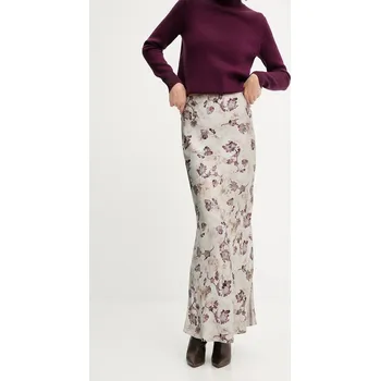 Dámská sukně Sukně Answear.LAB šedá barva, maxi, áčková PK9026 90X, vel. S