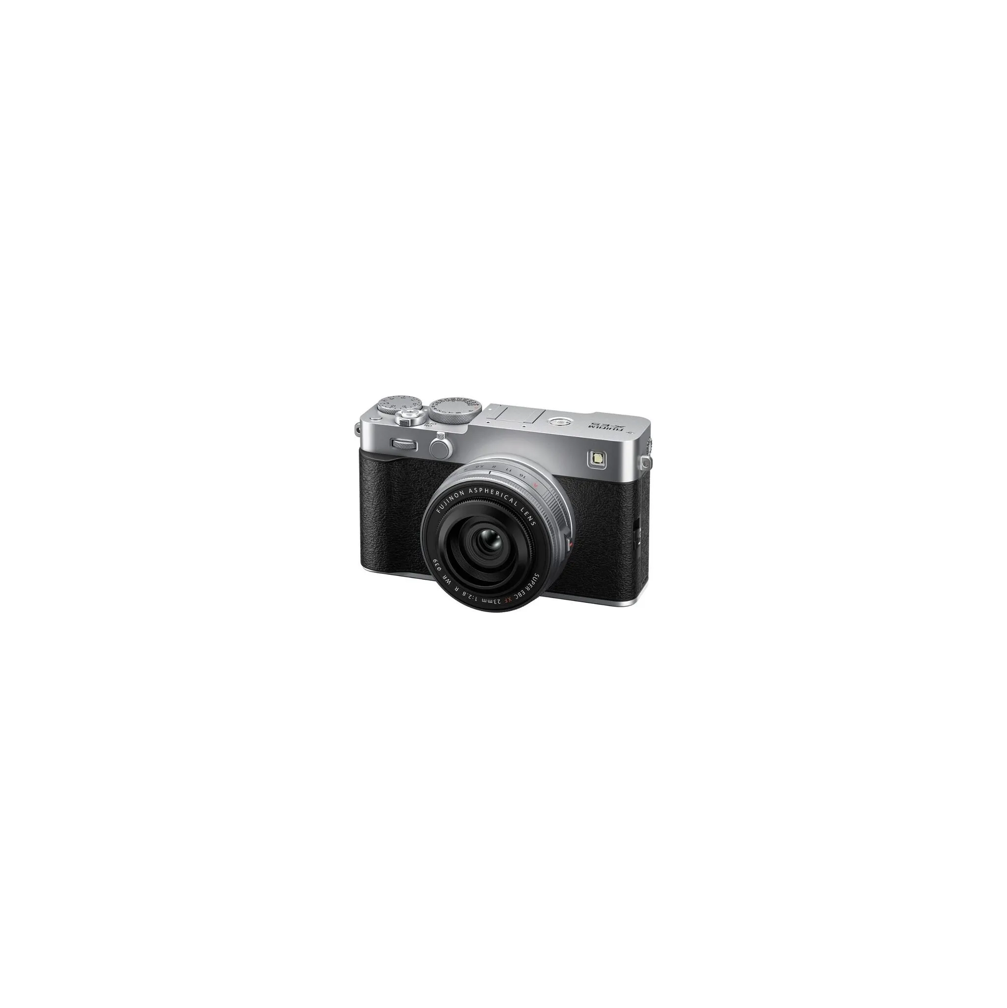 Fotografie 1 - Kompakt s výměnným objektivem Fujifilm X-E5 + XF 23 mm 2,8 R WR stříbrný