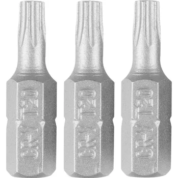 Bit Graphite Bity Torx T20 x 25 mm, 3 ks