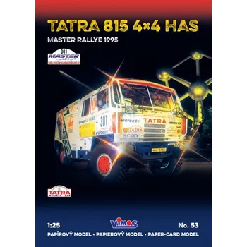 Plastikový model Tatra 815 HAS - Master Rallye Paříž - Peking 1995 - 1:25