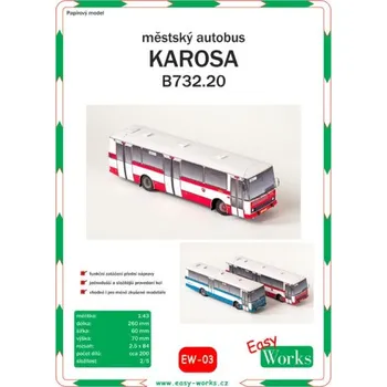 Plastikový model Karosa B732.20