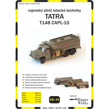 Vystřihovánky Tatra T148 CAPL-15