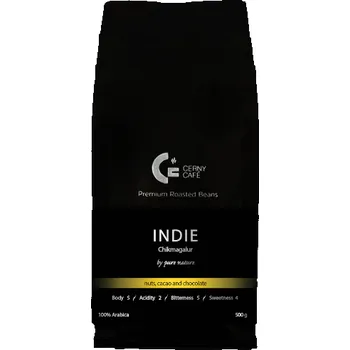 Káva Eurona INDIE Chikmagalur CC Cerny café 500 g (Dopřejte si šálek plný chutí, který Vás zahřeje!)
