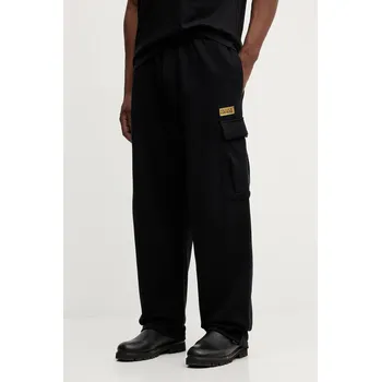 Bavlněné tepláky Versace Jeans Couture 79GAAT08.CF01T černá 99X, vel. M