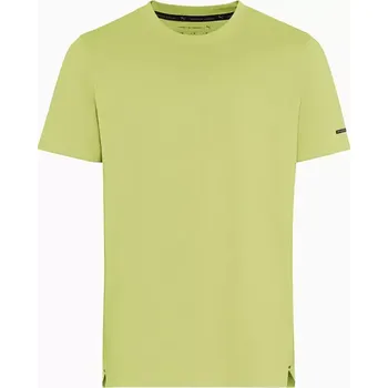 Pánské tričko PORSCHE DESIGN Men´s T-Shirt Tričko pánské bavlněné jemně žlutá (Klasické tričko s bočním rozparkem.)