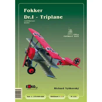 Plastikový model Fokker Dr. I - Triplane