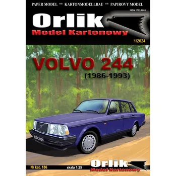 Plastikový model Volvo 244