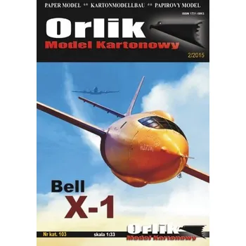Plastikový model Bell X-1