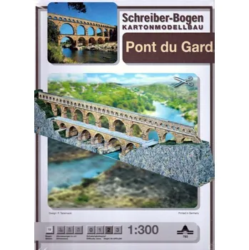 Plastikový model Akvadukt Pont du Gard