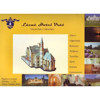 Plastikový model Lázně Hotel Vráž