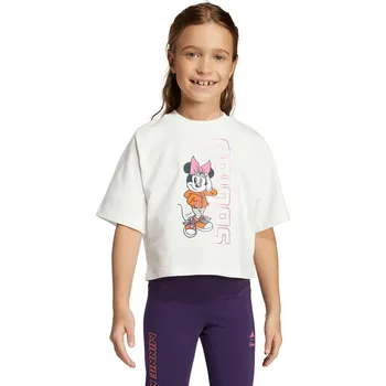 Dívčí oblečení Dětské tričko adidas JL9191 bílá 00X, vel. 104