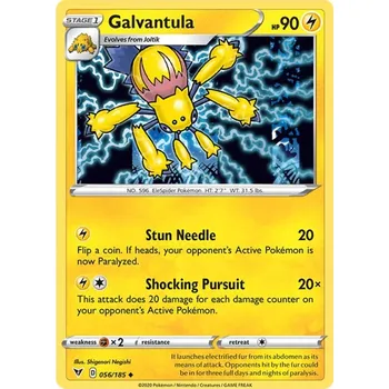 Sběratelská karetní hra Galvantula 056/185 - Vivid Voltage Typ karty: Non-Holo
