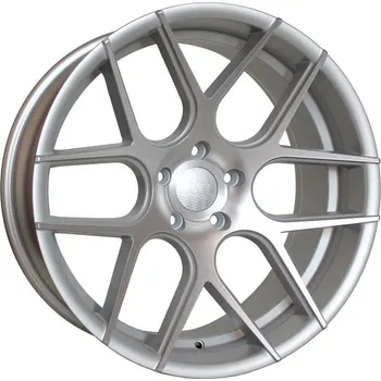 Alu kolo Alu kola Haxer SSA03, 20x10 5x120 ET40, stříbrná matná + leštění