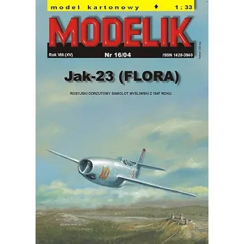 Plastikový model Jakowlew JAK-23