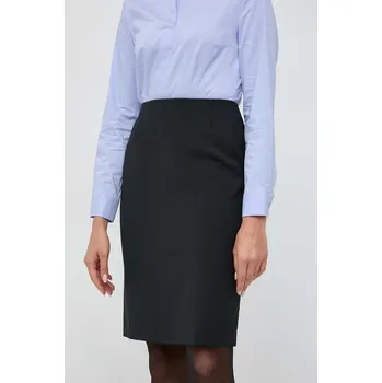 Dámská sukně Vlněná sukně BOSS Vileah 50490036 černá 99X, vel. 38