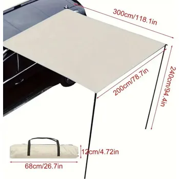 Krycí plachta Boční clona pro vozidlo