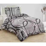 Jahu povlečení mikroflanel Rings 140x200, 70x90 cm