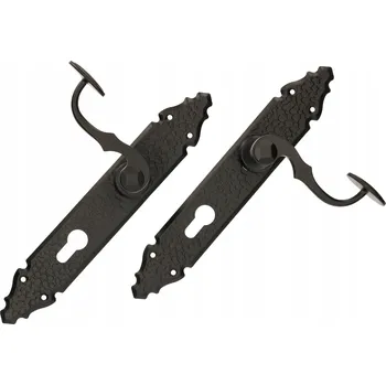 Dveřní kování KOTARBAU C950 90 mm černé