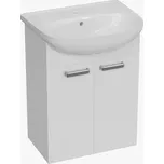 JIKA Skříňka Jika Euroline N 55 s umyvadlem bílá, H41E3942003001 H41E3942003001