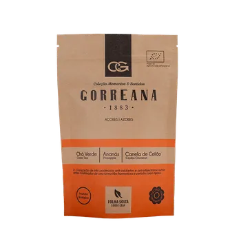 Čaj Gorreana Zelený sypaný azorský čaj s ananasem a skořicí 80 g