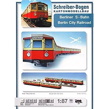 Plastikový model Berlínská souprava S-Bahn