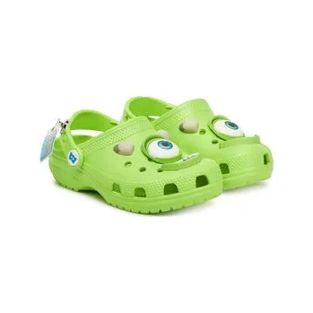 Dámské pantofle Nazouváky Crocs Monsters Inc Mike Cls Clg K 210876 Zelená 34_35