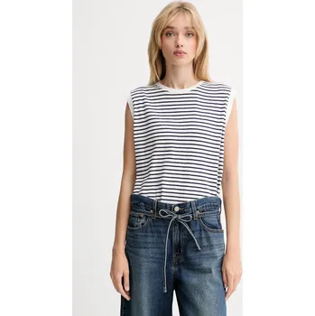 Bavlněný top Levi's bílá barva, A8794 A8794.0018 59A, vel. S