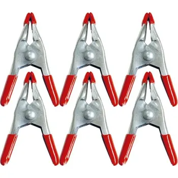 Sada nářadí Kovové příchytky - 6ks, 50mm