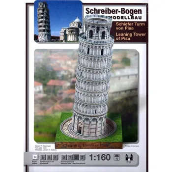 Dřevěná hračka Šikmá věž v Pise