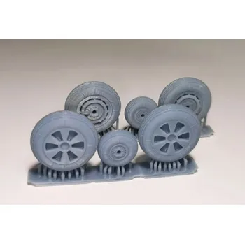 Papírový model MiG-21 PF/PFS/PFM/FL/M/MF/MFN/SM/R- plastová kola