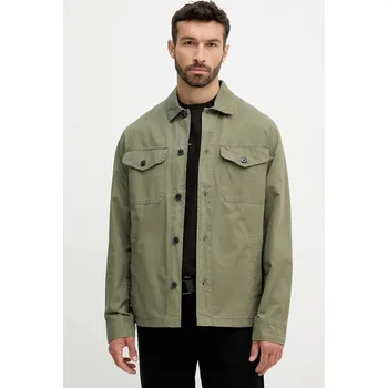 Dámská casual bunda Bavlněná košilová bunda Tommy Hilfiger MW0MW39634 zelená 91X, vel. XXL