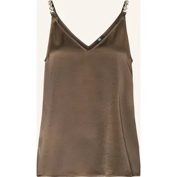 Riani Dámský Saténový Top, hnědá, 38