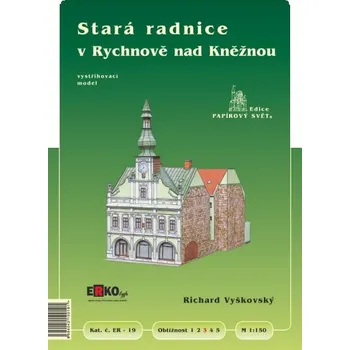 Plastikový model Stará radnice v Rychnově nad Kněžnou