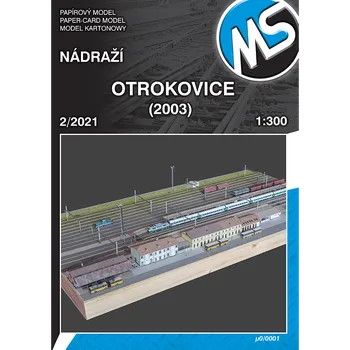 Plastikový model Nádraží Otrokovice (2003)