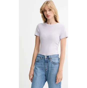Dámské tričko Bavlněné tričko Levi's 000KK.0017 fialová 04X, vel. S
