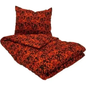 Ochranný autopotah Sada povlečení do kamionu dánské, 100% bavlna - Červená