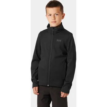 Dětská fleecová mikina Helly Hansen Jr Versalite jacket - black velikost 146
