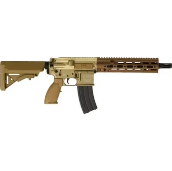 Doplněk k figurce Zbraň pro 1/6 figurky Tan Anodized 10 Inches Barrel 5.56mm 416 Assault Rifle (Coyote)