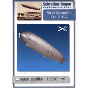 Plastikový model Zeppelin Graf D-LZ 127