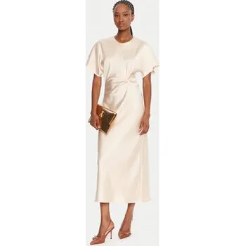 Dámské šaty Rinascimento Koktejlové šaty CFC0125718003 Béžová Regular Fit L