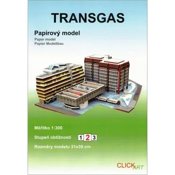 Plastikový model Kancelářský komplex Transgas