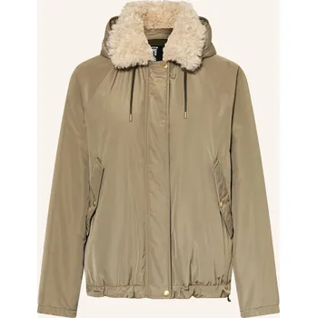 Dámský kabát Fuchs Schmitt Dámská Bunda S Odnímatelnou Umělou Kožešinou,...