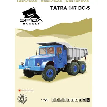 Vystřihovánky Tatra 147 DC - 5