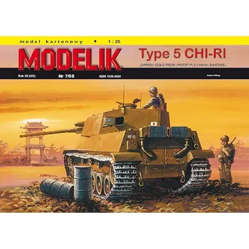 Plastikový model Střední tank Type 5 CHI-RI