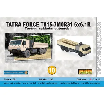 Plastikový model Valník Tatra 815-7 6x6