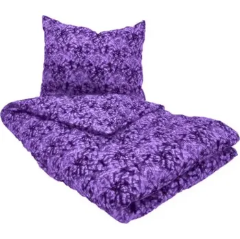 Ochranný autopotah Sada povlečení do kamionu dánské, 100% bavlna - Fialová