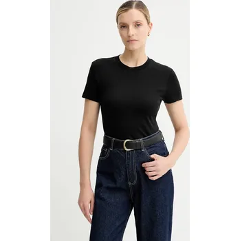 Pánská móda Bavlněné tričko Calvin Klein LV044C216G černá 99X, vel. XS